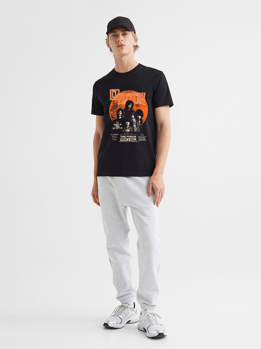 Led Zeppelin Men Half Sleeve T-Shirt