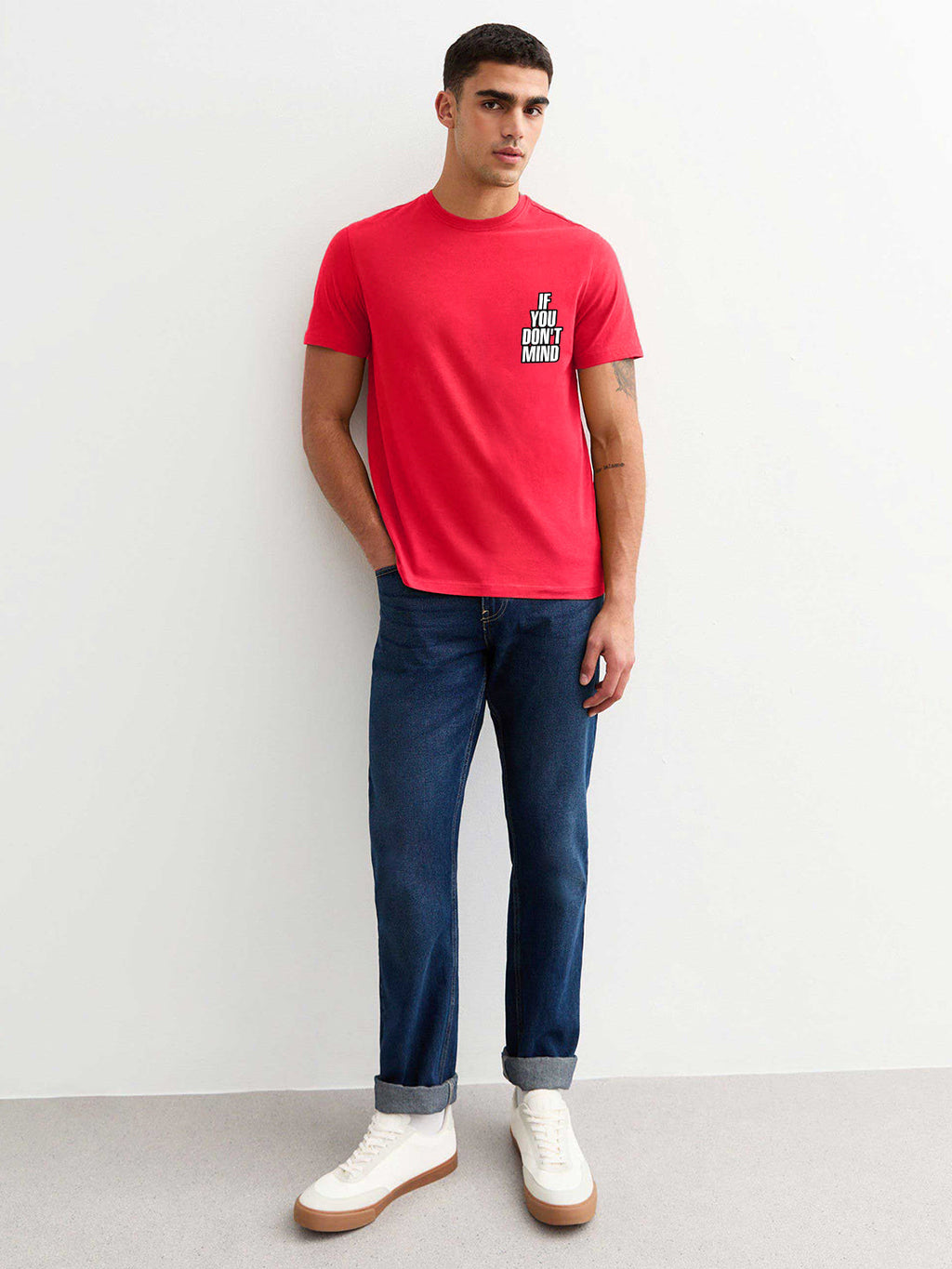 Don't Mind Men Half Sleeve T-Shirt