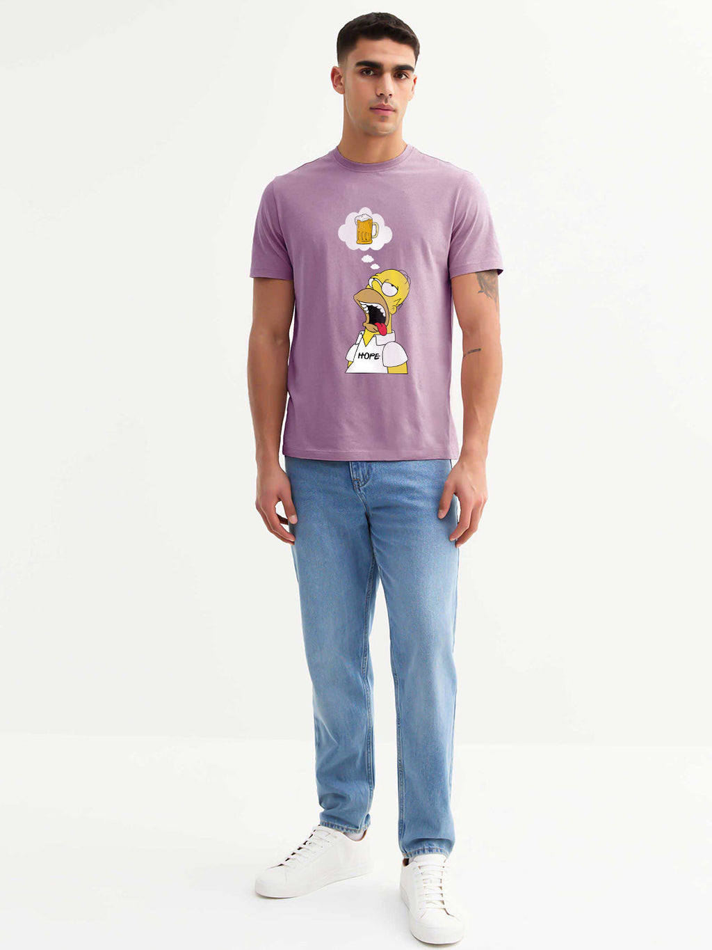 Hope Men Half Sleeve T-Shirt