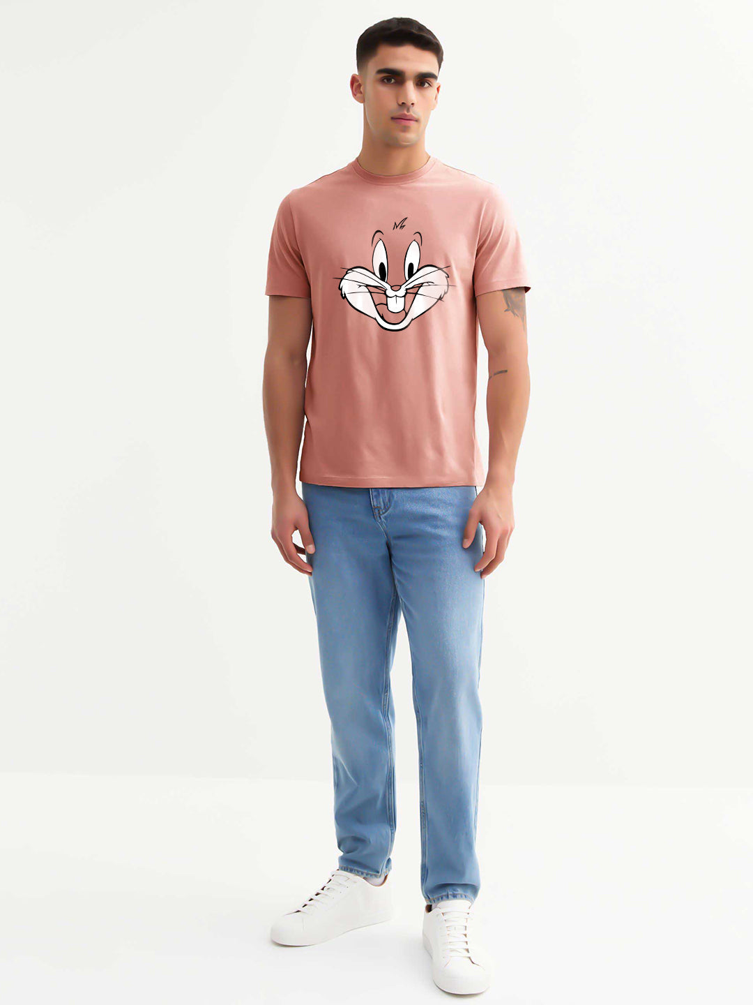 Bugs Bunny Men Half Sleeve T-Shirt