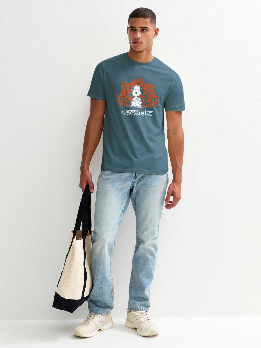 Namaste Men Half Sleeve T-Shirt