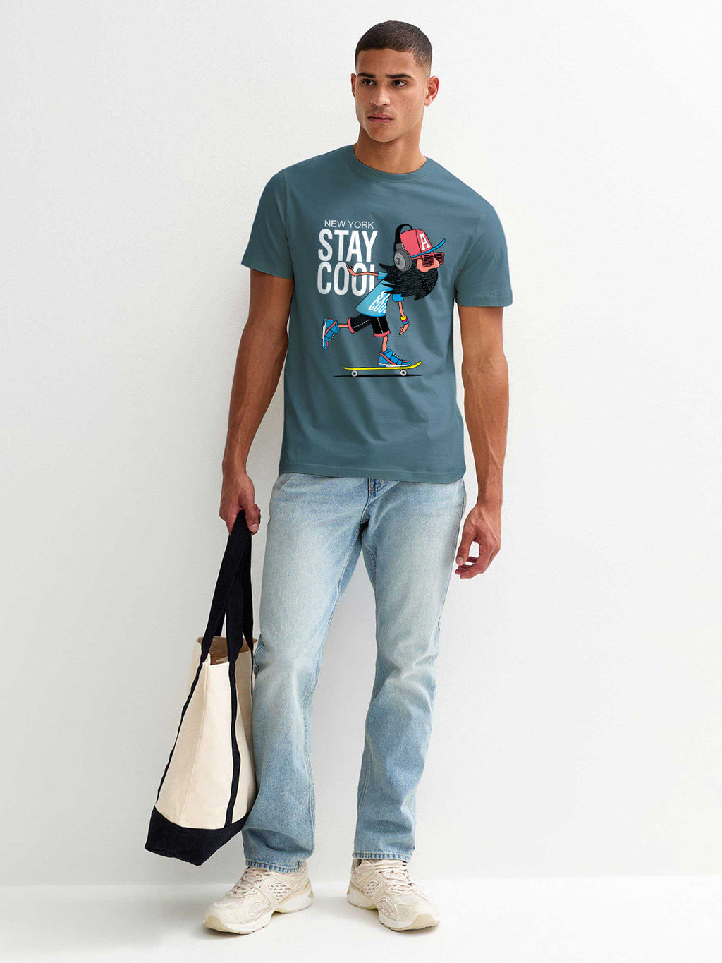 Stay Cool Men Half Sleeve T-Shirt