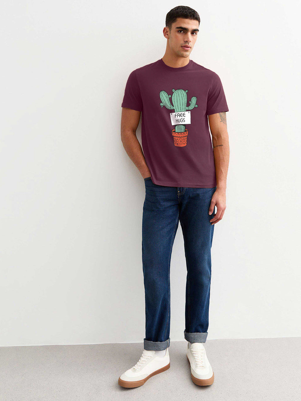 Free Hugs Men Half Sleeve T-Shirt