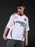 Men Oversized Varsity T-Shirt