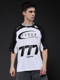 Men Oversized Varsity T-Shirt