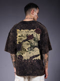 FADED DREAMS Men Retro Wash Oversized T-Shirt