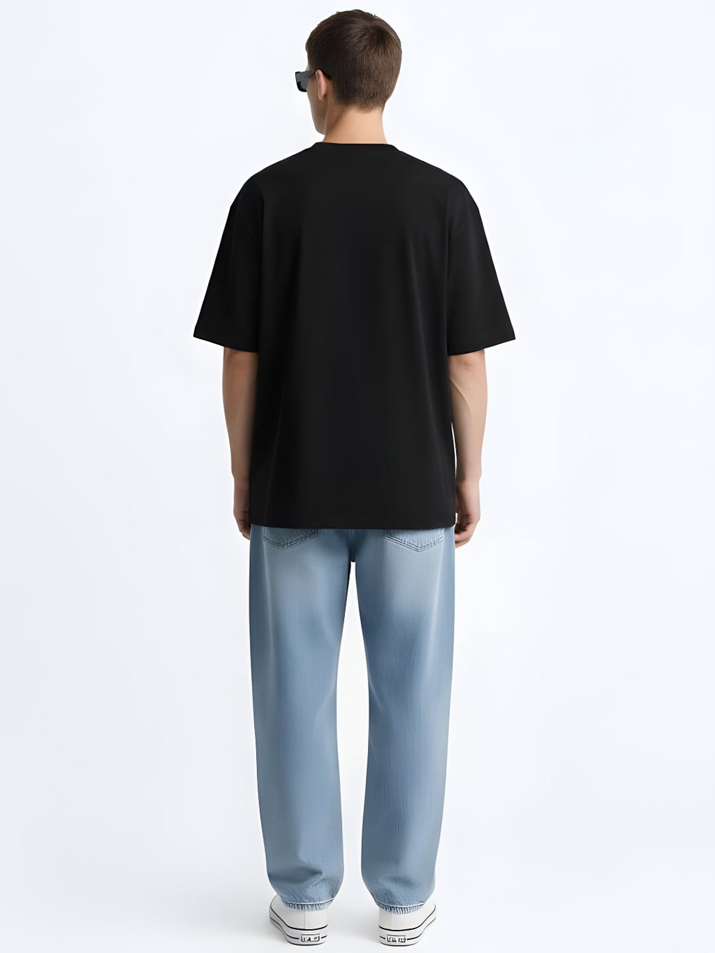 Cargo T-Shirt For Men -Black