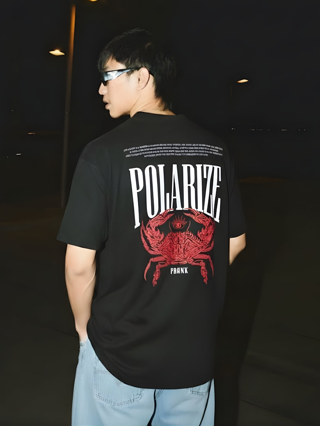 Polarize Mandala Roots Printed Men Premium Oversized T-Shirt