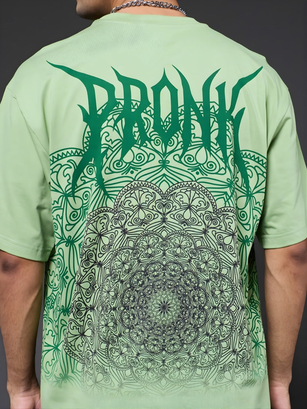 Mandala Roots Men Premium Oversized T-Shirt