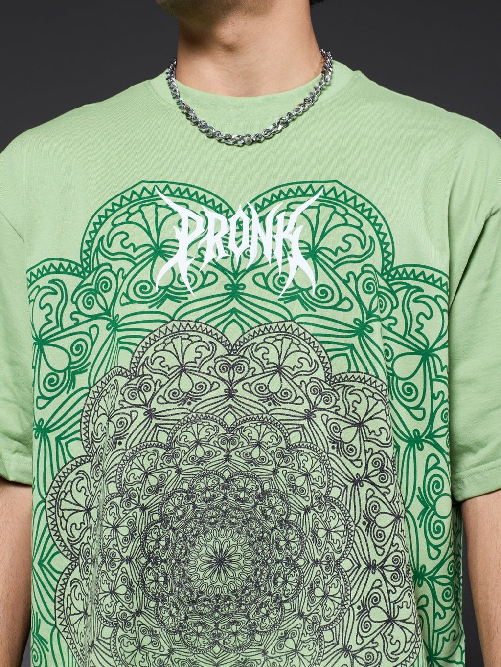 Mandala Roots Men Premium Oversized T-Shirt