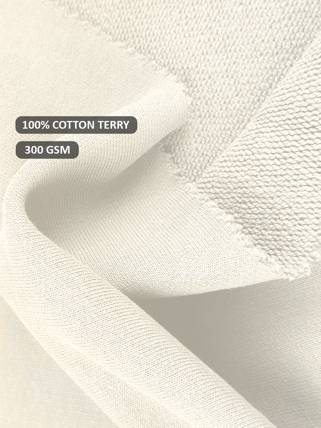 SHELL SPIRIT Men Drop Shoulder Premium Terry Hoodie